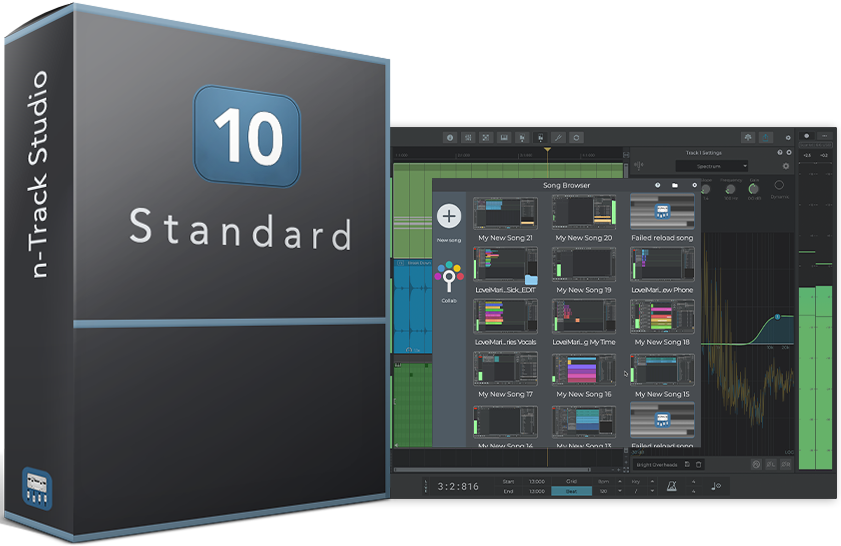 n-Track Studio for Windows and Mac