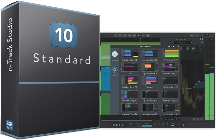 n-Track Studio for Windows and Mac