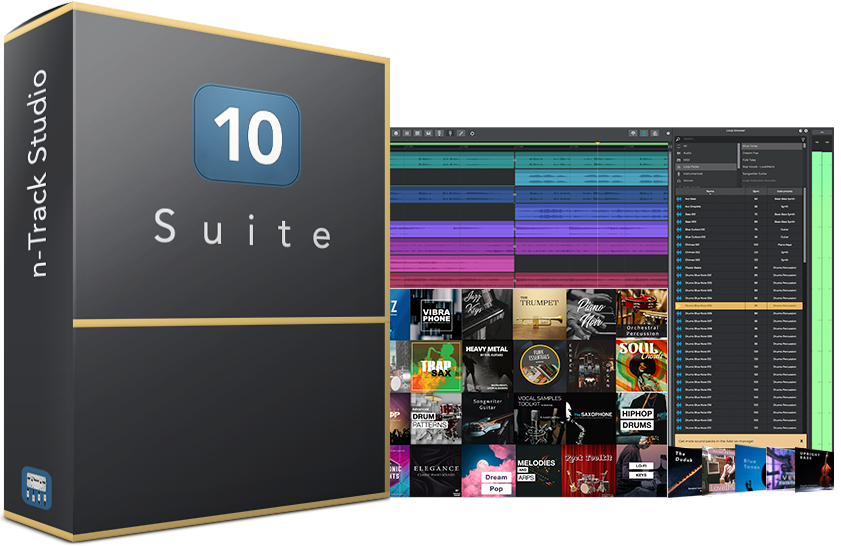 n-Track Studio Suite Edition - for Windows and Mac